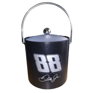 NASCAR Dale EarnHardt Jr Vinyl Ice Bucket Jr. Nation #88 Black Ice Bucket